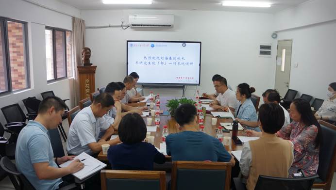 说明: D:\Safira 工作文件夹\2022-5-30 刘海春副校长率研究生院来威尼斯官网调研\调研现场.JPG